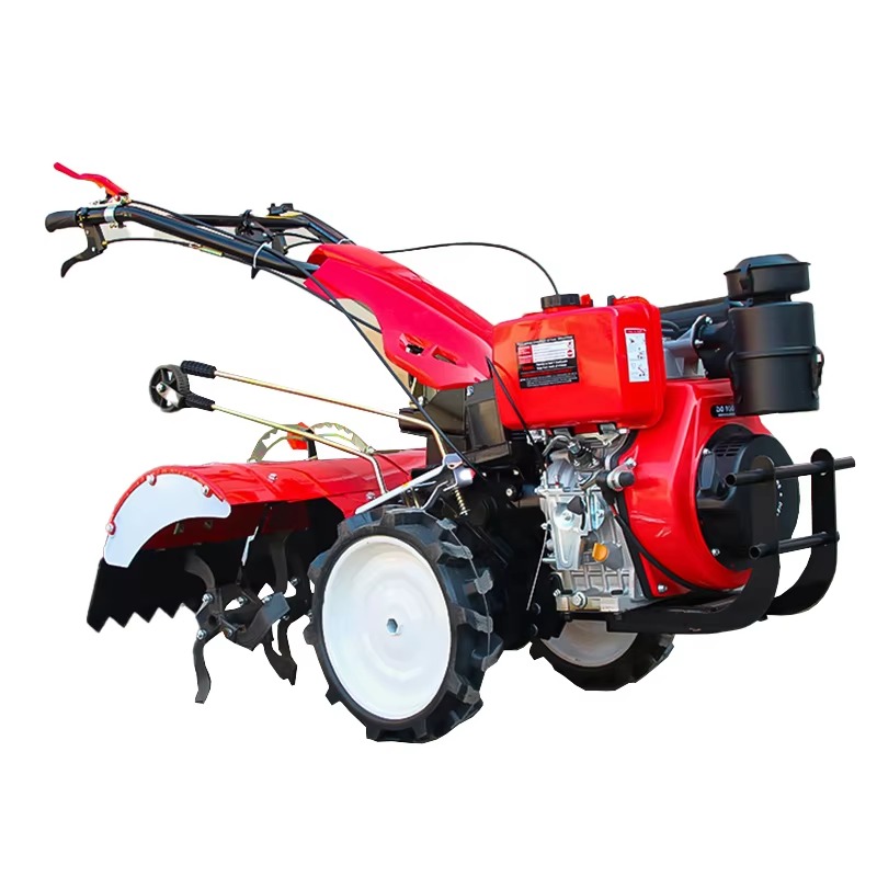Agriculture Gardening Farming - Döner Çapa Makineli Yürüyen Tarım Traktörü