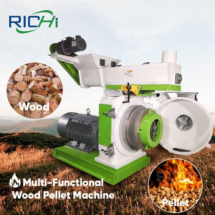 Wood Pellet Making Machine - ATV&UTVRICHI 600-800kg/saat Odun Peleti Yapma Makinesi