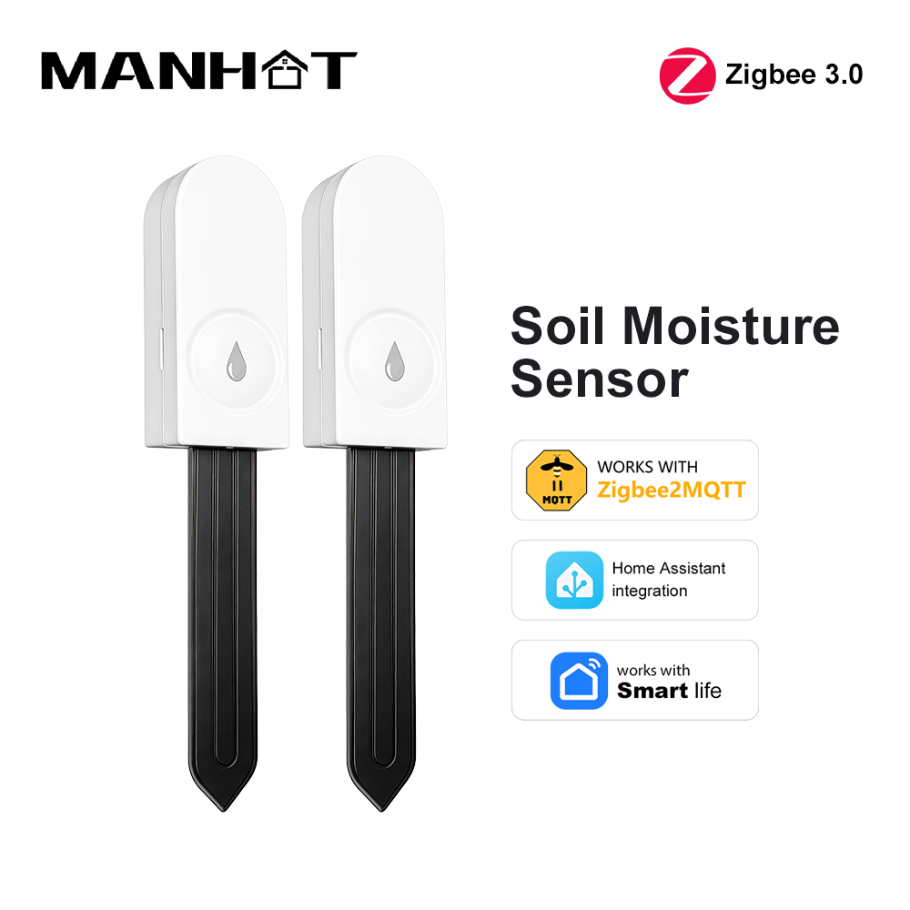 Soil Moisture Sensor - Zigbee 3.0 Toprak Nem Sensörü Sıcaklık