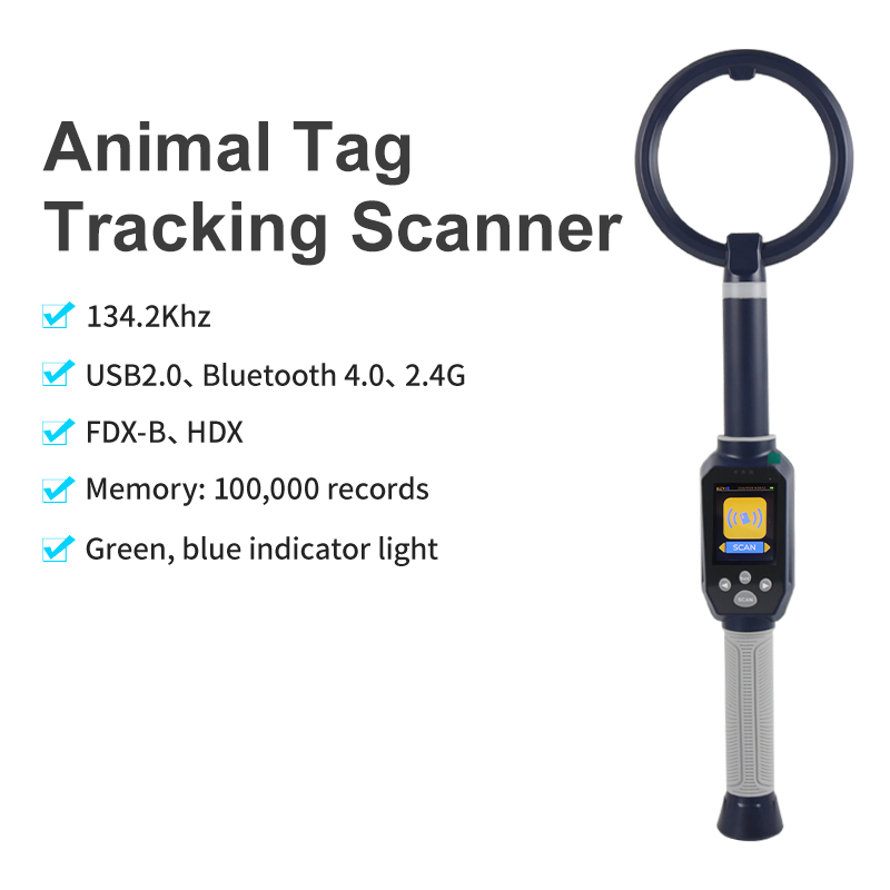 Livestock Ear Tag - RFID Uzun Çubuk 134.2khz HDX FDX-B