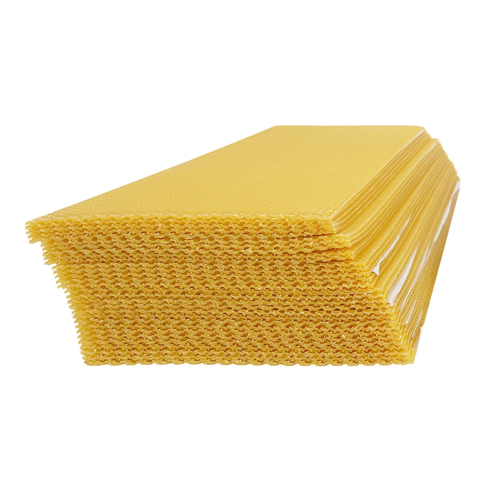 Beehive Frame Wax - 195*415mm Mum Yapımı İçin Balmumu Levhaları
