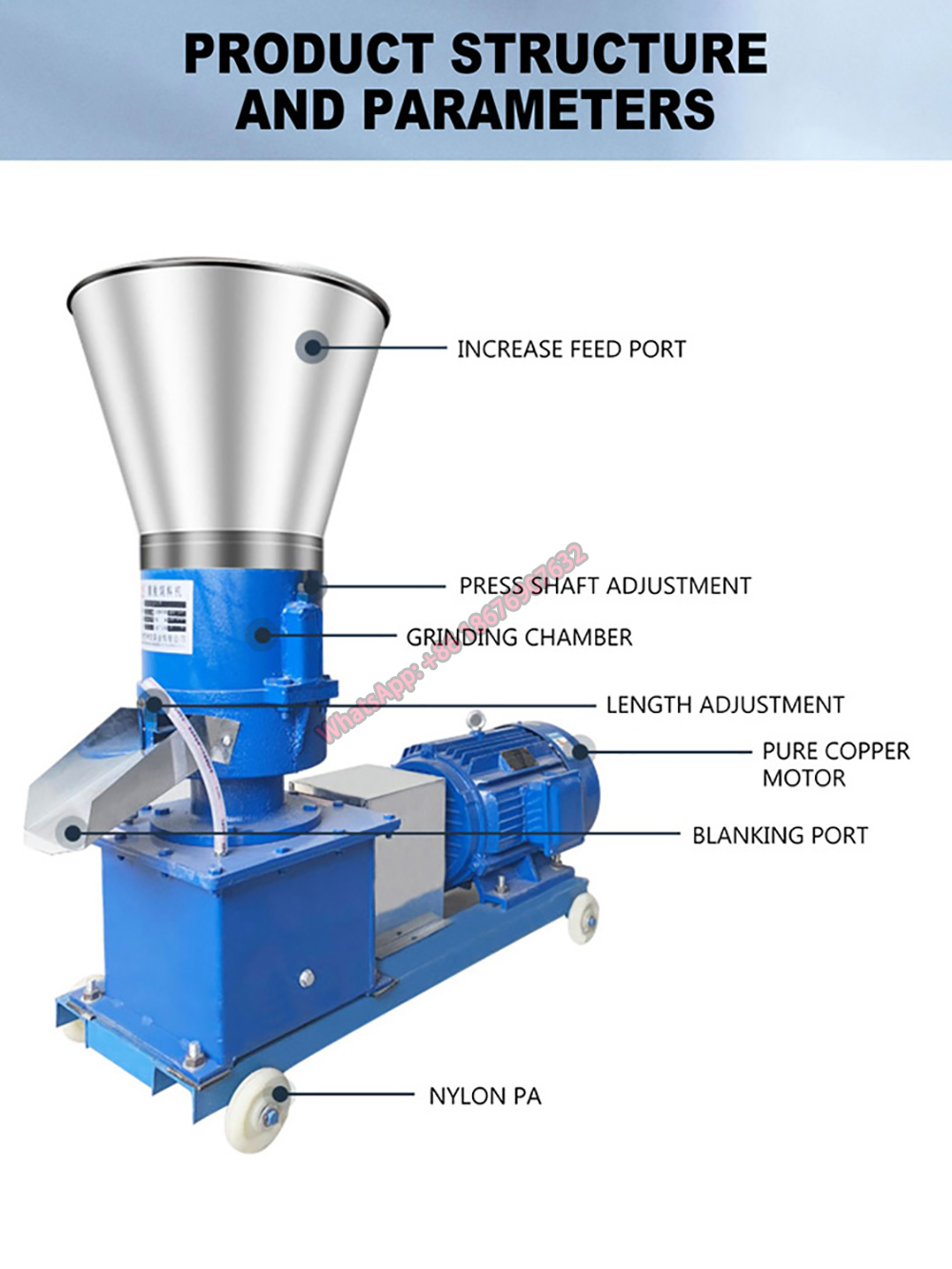 CH-150 Elektrikli Kanatlı Tavu - Wood Pellet Making Machine incelemesi ve fiyatı