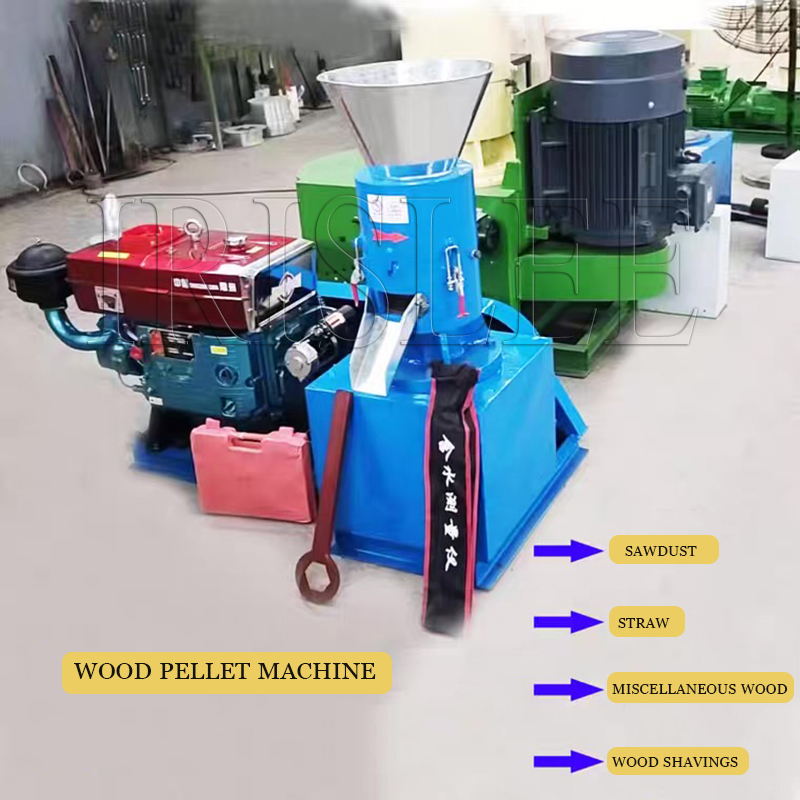 60-80Kg/saat Dizel Ahşap Pelet - Wood Pellet Making Machine incelemesi ve fiyatı