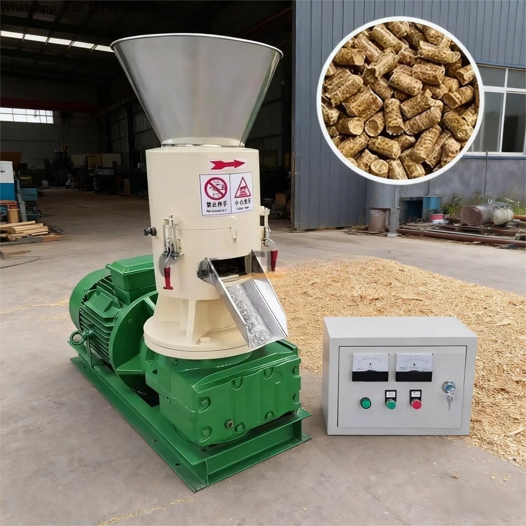 Yüksek Kaliteli Düz Kalıp Ahşa - Wood Pellet Making Machine incelemesi ve fiyatı